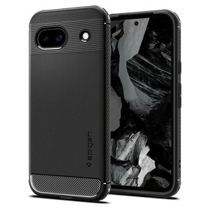 Spigen Made for Google �F�� Google Pixel 8a �P�[�X ���M�b�h�E�A�[�}�[ (�}�b�g�E�u���b�N)