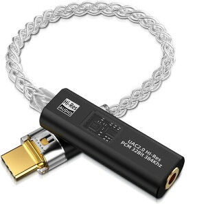 USB-C DAC �C���z���ϊ��A�_�v�^�[ CX31993+MAX97220���� HiRes 32bit/384kHz�Ή� �|�[�^�u���f�R�[�h�A���v