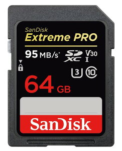 64GB SanDisk �T���f�B�X�N Extreme Pro SDXC UHS-I U3 V30�Ή� �C�O���e�[�� [���s�A���i]
