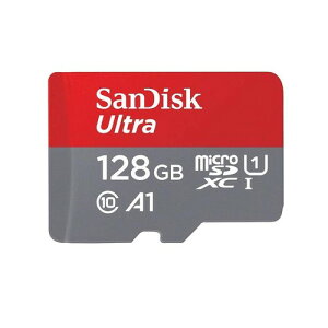 microSDXC 128GB SanDisk �A�v���œK�� A1�Ή� �T���f�B�X�N UHS-1 ������U1 ��p SD�A�_�v�^�[�t [���s�A���i]