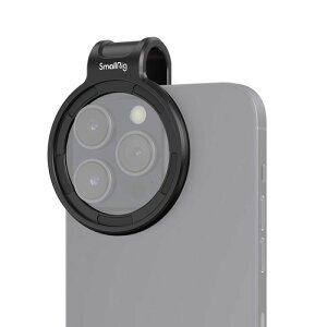 SmallRig 52mm ���j�o�[�T�����C�t�B���^�[�A�_�v�^�[�����O �N�C�b�N�����[�X�}�O�l�b�g�A�b�v�O���[�h �d�b�����Y�t�B���^�[�����O iPhone/Samsung/Huawei/Pixel �p 3845B