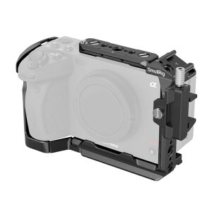 SmallRig Sony�Ή� FX3/FX30�p�J�����P�[�W NATO���[�� 1/4-20�l�W HDMI �P�[�u���N�����v�t�� 4183B