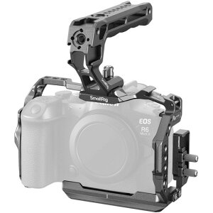 SmallRig R6 Mark II�p�P�[�W�L�b�g Canon�Ή� �g�b�v�n���h�� �P�[�u���N�����v�t���t���P�[�W 5197