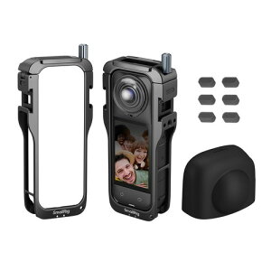 SmallRig Insta360 x5�p�P�[�W �ϋv���̂���A���~�����ی�P�[�X �N�C�b�N�����[�X 5195