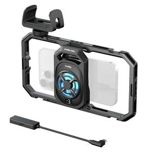 SmallRig �ėp ��p �X�}�z�P�[�WiPhone 18/17�ȂǑΉ� 15W�A�N�e�B�u��p�t�@�� 2-in-1 USB-C�A�_�v�^�[ 5275