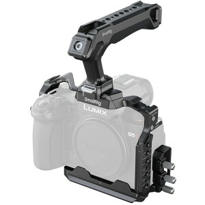 SmallRig �J�����P�[�W�L�b�g Panasonic G9 II / S5 II / S5 IIX�p NATO�g�b�v�n���h�� 5752