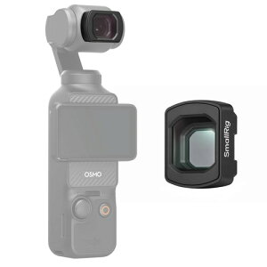 SmallRig 0.72�{�L�p�����Y DJI Osmo Pocket 4/3�p �}�O�l�b�g�� ����p��112°�܂Ŋg�� 5650