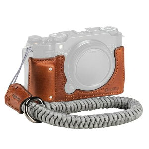 SmallRig FUJIFILM X-M5��p���U�[�n�[�t�P�[�X�L�b�g �{�v�A���X�g�X�g���b�v�t���A�|�[�^�u���ŕی쐫 (�u���E��)4880