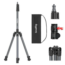 SmallRig ライトスタンド 190cm アルミニウム合金製 折りたたみ式 耐荷重4kg 1/4-20ネジアダプター 5475