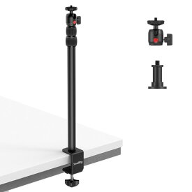 SmallRig デスクマウントCスタンド 調節可能デスク三脚ライトスタンド 15-35インチ 写真ビデオ撮影用 3488