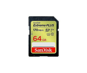 �T���f�B�X�N SanDisk Extreme PLUS SDXC UHS-I�J�[�h 64GB/128GB SDSDXWH-064G-JBJCP Class10 /64GB SDSDXWA-128G-JBJCP /128GB SDSDXWA128GJBJCP SDSDXWH064GJBJCP