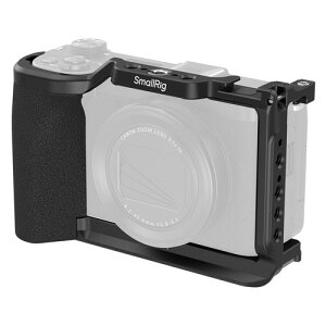 SMALLRIG Canon PowerShot V1�p�J�����P�[�W �V���R���O���b�v���� �A���~������ �u���b�N5807 L���^�n���h���B
