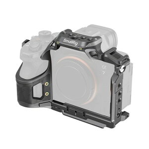 SmallRig A7 V / A7R V / A7 IV�Ή� Rhinoceros �J�����P�[�W Sony Alpha 7 V/Alpha 7R V/Alpha 7 IV/Alpha 7S III/Alpha 7R IV�p�A�������ꂽ�����^�f�U�C�� - 6029 �T�C�P�[�W�B