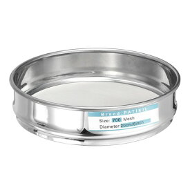 PATIKIL 700メッシュ(0.022ミリ) 304ステンレス鋼 7.9インチ(20センチ)直径 実験用ふるい