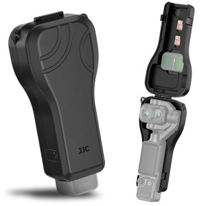 JJC Osmo Pocket 4P ��p �ی�P�[�X �����Y�X�N���[���ی�P�[�X �t�B���^�[3�� Micro SD 2�����[�\ �u���b�N