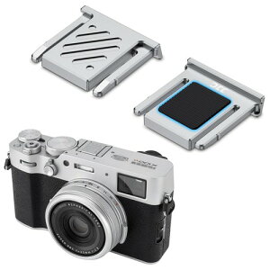 JJC �z�b�g�V���[�J�o�[ �x�m�t�C���� X100VI X100V X-T30 III X-T50 X-T5 X-E5 X-M5 X-Pro3�Ή� �V���o�[