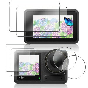 �K���X�t�B���� �J�����t�B���� ���{���Ɏq �d�x9H �p Go3S �t�B���� �����K���X �Ή� Insta360 DJI OSMO Action SONY �\�j�[ VLOGCAM ZV-E10 II/ZV-E10M2 2���Z�b�g ���{���Ɏq �d�x9H