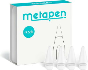 Metapen �����p�y���� 4���� Apple Pencil/Logitech Crayon/Metapen A8/A11/Air8/D1�Ή� �����x ���ϖ��Ր� �ɍ�(4�Z�b�g)