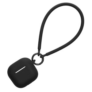 kwmobile �C���z���P�[�X Apple Airpods 4�Ή� �P�[�X - ���C�����X �C���C���[ �C���z�� �V���R�� ���F ���F / �u���b�N