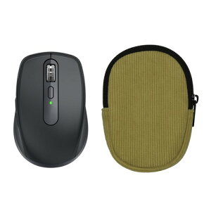 kwmobile Logitech MX ANYWHERE 3 / ANYWHERE 3S�Ή� �ی�P�[�X �}�E�X �ϏՌ� - �R�[�f�����C �}�E�X�ی� ���[�P�[�X �ΐF �O���[��