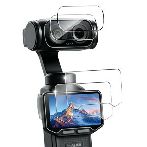 2+2���Z�b�g �Ή� Insta360 Luna Ultra �ی�t�B���� �C���X�^360 Luna Ultra �K���X�t�B���� 2�� + �����Y�ی�t�B���� 2�� �d�x9H �Ή� �C���X�^360 ���i �E���g�� �t�B���� �t���ی�t�B���� �����K