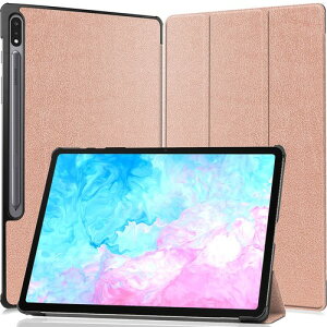 FOR Galaxy Tab S8+/Tab S7 Plus 12.4 �C���` �̃P�[�X �^�u���b�g �P�[�X �V�^ FOR Galaxy Tab S8+(SM-X800 X806)�J�o�[ �X�^���h�@�\�t�� �ی�P�[�X �O�� �}�O���b�g�J�� ���^ ���y�� �S�ʕی�^ FOR Galaxy T