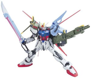 BANDAI SPIRITS(�o���_�C �X�s���b�c) HG �@����m�K���_��SEED R-17 GAT-X105 �p�[�t�F�N�g�X�g���C�N�K���_�� 1/144�X�P�[�� �F�����ς݃v�����f��