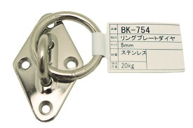 和気産業(Waki Sangyo) リングプレート 5mm BK-754