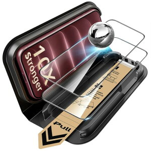 ESR iPhone �K���X�t�B���� 2������ AR���˖h�~ 10X�ی� �ČRMIL�K�i �b�\�v�� ArmoritePro �u���b�N / �N���A iPhone17ProMax �`�����h�~ iPhone18ProMax 17ProMax�K�p duo