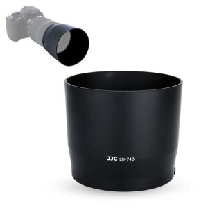 JJC ET-74B �o���l�b�g���o�[�V�u�������Y�t�[�h�V�F�[�h Canon RF 100-400mm f/5.6-8 USM�����EF 70-300mm f/4-5.6��II USM�����Y�ł��BCanon ET-74B�����Y�t�[�h�̌����p�ł��B67mm�t�B���^�[��L���b�v�̎g�p
