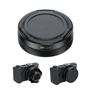 JJC �����J�� �����Y�L���b�v Canon PowerShot V1 PSV1 �J���� �Ή� �I�[�g�����Y�L���b�v �����Y�ی� �L���m�� Vlog�J���� �����Y�J�o�[ �h�o �L�Y�h�~ �g�ѕ֗�