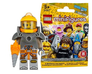 ���S (LEGO) �~�j�t�B�M���A �V���[�Y12 �X�y�[�X�E�}�C�i�[ ���J���i (LEGO Minifigure Series12 Space Miner) 71007-6