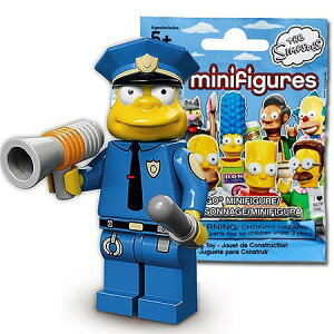 ���S�iLEGO�j �~�j�t�B�M���A �U�E�V���v�\���Y �V���[�Y1 �E�B�K�������bLEGO Minifigures The Simpsons Series1 Chief Wiggum �y71005-15�z