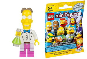 ���S(LEGO) �~�j�t�B�M���A �U�E�V���v�\���Y �V���[�Y2 �t�����N�����bLEGO Minifigures The Simpsons Series2 Professor Frink 71009-9