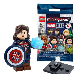 ���S(LEGO) ���S �~�j�t�B�M���A �}�[�x���X�^�W�I �L���v�e���E�u���e��(�y�M�[�E�J�[�^�[) �� Captain Britain(Peggy Carter) 71031-10