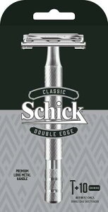 Schick(�V�b�N) �N���V�b�N �_�u���G�b�W ���n �z���_�[(�n�t��+�֐n10�R��) �V���o�[ ���^�� �E��� �J�~�\��