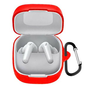 TOORQR For Anker Soundcore �P�[�X �J�o�[ P31i�V���R���f�� �ی�J�o�[ �h�� �h�o �����h�~ �L�Y�h�~ �S�ʕی� �y�� �J���r�i�t�� �O���[�� / �u���b�N / �u���[ / �z���C�g / ���b�h P40i