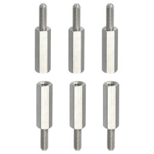 PATIKIL �Z�p�X�y�[�T�[ 10mm-�I�XM3/12mm-�I�XM3/16mm-�I�XM3/20mm-�I�XM3/21.5mm-�I�XM3 4mm/4.5mm/5mm/6mm/8mm/9mm 6�Z�b�g 304�X�e�����X�| �ϊ��X�^���h�I�t�X�y�[�T�[ PCB ��p ���XH10 M5 13