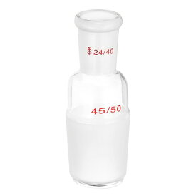 PATIKIL 硼珪酸ガラス製径縮小アダプター(24/40オス-45/50メス接続用)蒸留実験器具 1個入り 研究室用機材 スタイル9