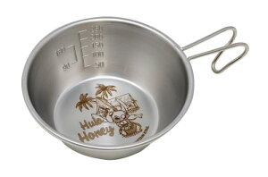 キャプテンスタッグ(CAPTAIN STAG) ディズニー シェラカップ ステンレス シェラカップ 320ml ステンレス製 日本製 燕三条産 リロスティッチ/フラ MA-2326