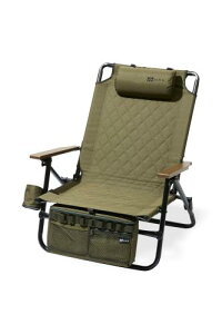 WAQ Reclining Low Chair ���N���C�j���O���[�`�F�A WAQ-RLC1 �܂肽���݃`�F�A ���N���C�j���O�`�F�A �A�E�g�h�A ������ �A�C�A�� �h�����N�z���_�[ (OLIVE(�I���[�u))