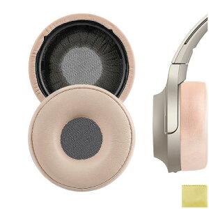 Geekria �C���[�p�b�h QuickFit �݊��� �p�b�h �\�j�[ Sony WH-H800 �w�b�h�z���ɑΉ� �p�b�h �C���[/�C���[�J�b�v (�v���e�C�����U�[/�S�[���f��)