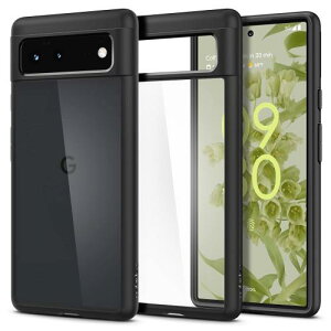 Spigen Pixel6 P[X wʃNA ΂ݖ TPU op[P[X 2d\ [TPU+PC] ČRMILKi擾 ϏՌ 菝h~ CX[dΉ EgEnCubh ACS03439 (}bgEubN)