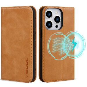 VISOUL iPhone 15 Pro P[X 蒠^ {v MagSafeΉ ACtH15v P[X X}zP[X U[ 蒠P[X J[h[ gуP[X Sʕی _TPUf }Olbg X^h@\t 