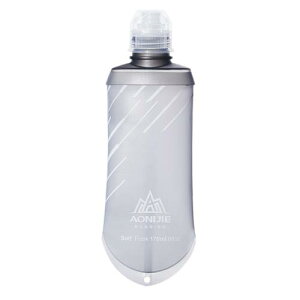 TRIWONDER TPU ܂肽  {g EH[^[{g X|[c{g jO }\ TCNO oR nCh[V \tg{g Soft Water Bottle (O[ 170ml)