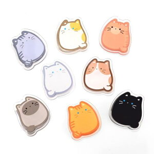 Newseego 三角クリップ(8枚入)コナークリップ 紙クリップ ブッククリップ ダブルクリップ かわいい 文房具 紙モノ整理 本の角の保護 パンチング不要 再利用可能 学校 業務用 家庭用品 クリ