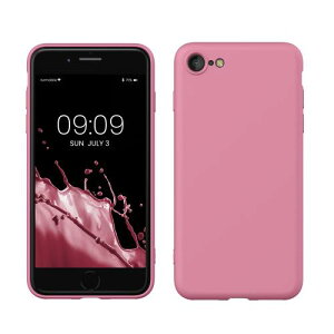 kwmobile X}zP[X Apple iPhone SE3 / iPhone SE2 / iPhone SE (2022) / iPhone SE (2020) / iPhone 8 / iPhone 7Ή P[X - ɔ TPU VR }CNt@Co[ XEB[g LfB