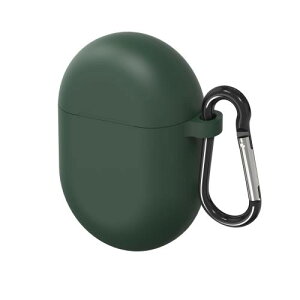 Geekria Silicone Jo[ O[O/Gooogle Pixel buds Pro ƌ݊̂ True Wireless Earbuds [dP[X Jo[ [d|[gɃANZX邽߂̃L[`F[ tbNt (Green)