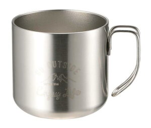 LveX^bO(CAPTAIN STAG) }OJbv Rbv _uXeX ^fM ۉEۗ 350ml Vo[ e UE-3428