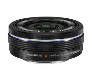 OM SYSTEM/IpX OLYMPUS dpP[LY[Y M.ZUIKO DIGITAL ED 14-42mm F3.5-5.6 EZ BLK